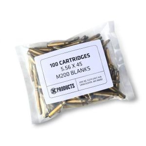 X Products Blanks M200 Mil Spec 5.56x45mm 100 Cartridges