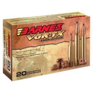 Barnes Vor-Tx 22-250 Remington Ammo - 22-250 Remington 50gr Triple-Shock X Flat Base 20/Box 22008