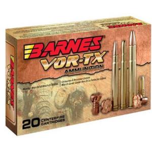Barnes VOR-TX Ammunition .458 Win Mag 450 Grain Bonded Solid Round Nose 20 Rounds