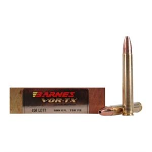 Barnes Bullets 22027 458 Lott 500 Gr TSX-FB VOR-TX Per 20 716876145744
