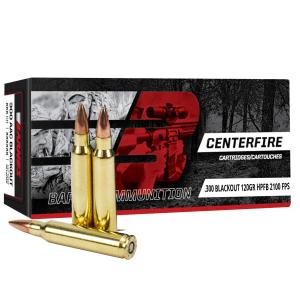 Barnes Ammunition Centerfire Rifle .300 Blackout 120gr HPFB 2100 fps 125/ct (Bulk)