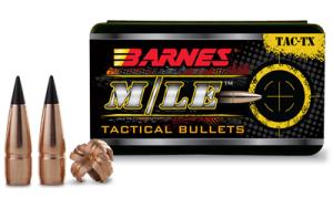 Barnes Bullets 30321 TAC-TX 300 Blackout .308 110 GR TAC-TX Flat Base 50 Box 30321