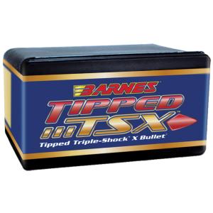 Barnes Tipped Triple-Shock X Bullets - 30 Caliber (0.308'''') 110gr Flat Base 50/Box 716876308712