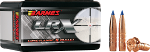 Barnes LRX Long-Range Hunting Bullets 338 Lapua Magnum (338 Diameter) 265 Grain LRX Boat Tail Lead-Free Box of 50 90545