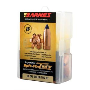 Barnes Bullets 30589 50 Caliber Bullets 250 Grain SpitFire Muzzleloader (Per 15)