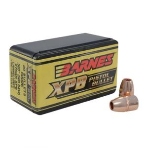 Barnes XPB Handgun Bullets 500 S&W (500 Diameter) 275 Grain Solid Copper Hollow Point Lead-Free Box of 20