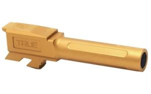 True Precision Glock 43 Non-Threaded Barrel, Gold TP-G43B-XG
