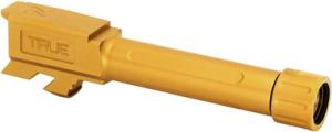 True Precision Glock 43 Threaded Barrel, Gold TiN 719104534433