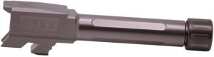 True Precision Glock 43 Threaded Barrel, Stealth Gray TP-G43B-XTA