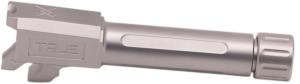 True Precision Smith & Wesson M&P Shield 9 Threaded Barrel Stainless Silver