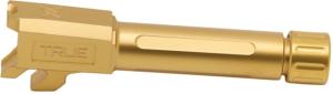 True Precision Smith & Wesson M&P Shield 9 Threaded Barrel Gold TiN