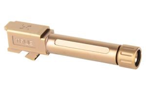 True Precision Glock 26 Threaded Barrel, Copper TiAlN