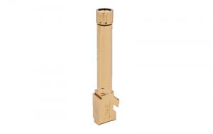 True Precision Glock 17 Threaded Barrel, Gold TP-G17B-XTG