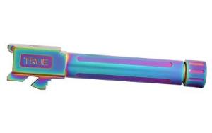 True Precision Glock 17 Threaded Barrel, Rainbow