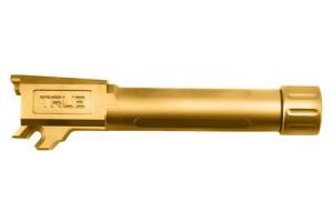 True Precision Sig Sauer P365 Threaded Barrel, Gold Tin Finish