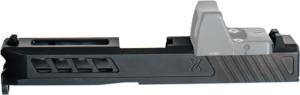 True Precision Glock 19 Slide W/rms Cut & Plate Blk Dlc