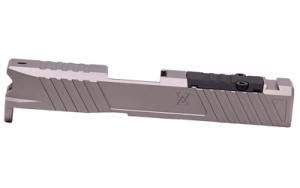 True Precision Glock 43 Slide True Duty Series Optic Cut, Silver TP-G43DS-SS-RMS