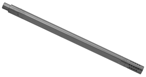True Precision Ruger 10/22 TP/22 16” Compensated Stealth Gray 416R Stainless Steel Barrel TP1022BBLA