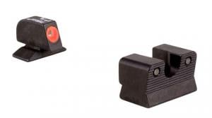 Trijicon Beretta 92 / 96A1 HD Night Sight Set, Orange Front
