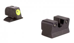 Trijicon Beretta 92 / 96A1 HD Night Sight Set, Yellow Front