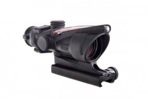 Trijicon ACOG 4x32 Illuminated Riflescope, Red Chevron BAC Reticle, Flattop TA51 Mount 719307300095