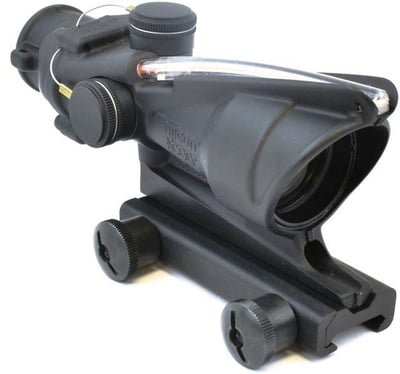 Trijicon ACOG 4x32 Dual Ill Riflescope w/Mount, Red Horseshoe .223 Reticle 719307302525