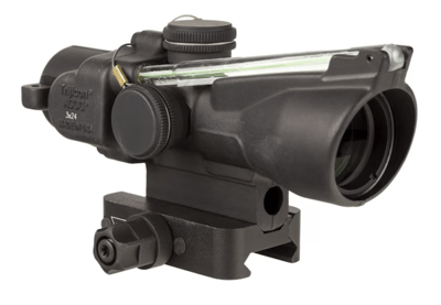 Trijicon ACOG 3x24 Dual Illum Green Horseshoe/Dot .223/55gr. Ballistic Compact Riflescope w/Q-LOC Mount