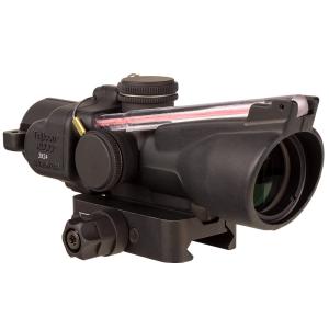 Trijicon Compact ACOG 3x24 Rifle Scope Low Height Red Crosshair .223/55gr. Illuminated Black 719307314108