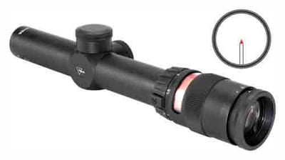 Trijicon TR24R AccuPoint Rifle Scope 1-4X24 Red Triangle 30