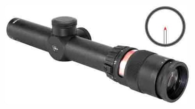 Trijicon TR24R AccuPoint Rifle Scope 1-4X24 Red Triangle 30 TR24R