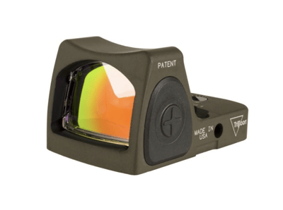 Trijicon RMR Type 2 Adjustable LED 3.25 MOA Red Dot Sight, ODG, 3.25MOA