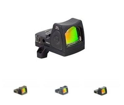Trijicon RMR Type 2 Adjustable LED 3.25 MOA Red Dot Sight, FDE, 3.25MOA, 700696