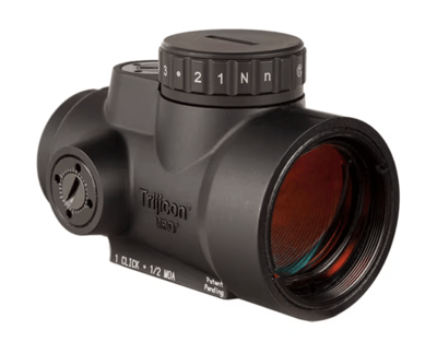 Trijicon MRO HD Red Dot, 1X25, 68MOA Circle With 2MOA Center Dot, Black, No Mount