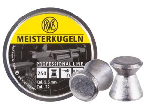 Umarex 2404458 USA, Pellets.22 Caliber, 14 Grains, Wadcutter, per 250 RWS Meisterkugeln Pistol