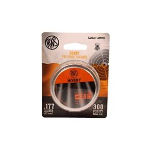 RWS Hobby .177 Cal, 7.0 Grains, Wadcutter, 300ct 0.177
