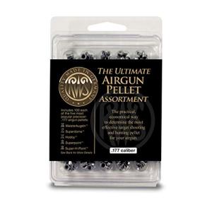 RWS Airgun Pellets 177 Caliber Combo Package of 500 (100 each of 7 Grain Hobby, 7 Grain Super-H-Point, 8.2 Grain Meisterkugeln, 8.2 Grain Superpoint,