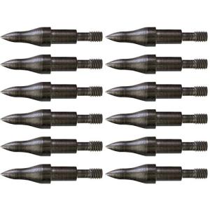 Easton 596707 easton multi points 125 grain 11/32 12 pack x-bow fld pnts