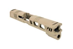 Gun Cuts Cyberpunk Sig Sauer P320 Full Size / M17 Slide, Desert Sand