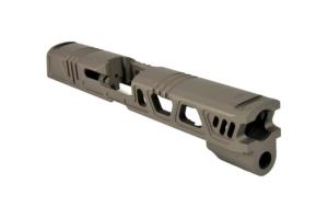 Gun Cuts Cyberpunk Sig Sauer P320 Full Size / M17 Slide, Burnt Bronze