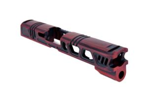 Gun Cuts Cyberpunk Sig Sauer P320 Full Size / M17 Slide, Battleworn Red