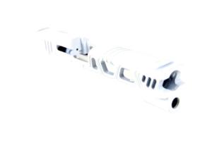 Gun Cuts Cyberpunk Sig Sauer P320 Full Size / M17 Slide, Stormtooper White