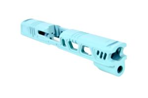 Gun Cuts Cyberpunk Sig Sauer P320 Full Size / M17 Slide, Robbins Egg Blue