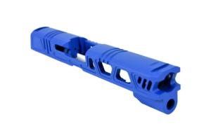 Gun Cuts Cyberpunk Sig Sauer P320 Full Size / M17 Slide, NRA Blue