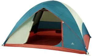 Kelty Discovery Basecamp 6 Tent, Laurel Green/Stormy Blue, One Size