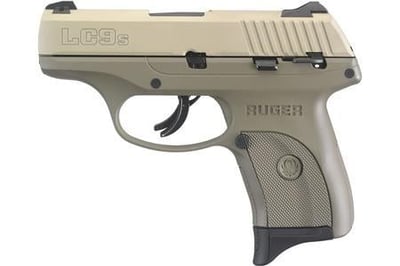 Ruger LC9s with Sage Cerakote 9mm 736676032587
