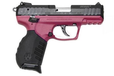 Ruger SR 22 Raspberry Polymer 22 LR 736676036080