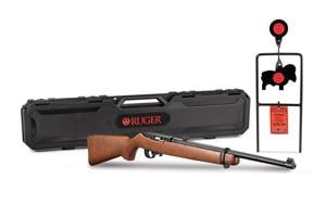 Ruger 10/22 Carbine With Spinner Target & Hard Case 22 LR 736676311286