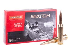 Norma Golden Target Match .300 Norma Magnum 230 gr HP 20rds Rifle Ammo for Precision Long-Range Shooting - 20174602 20174602