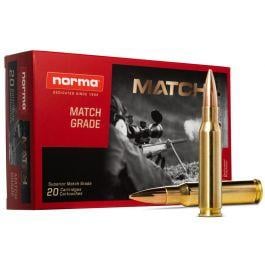 Norma Match 175gr .308 Winchester Ammo, 20rds - 10177442