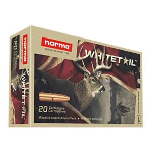 Norma Whitetail 7.65x53mm Argentine 174 gr PSP 20rds Rifle Ammo for Reliable Hunting - 20177752